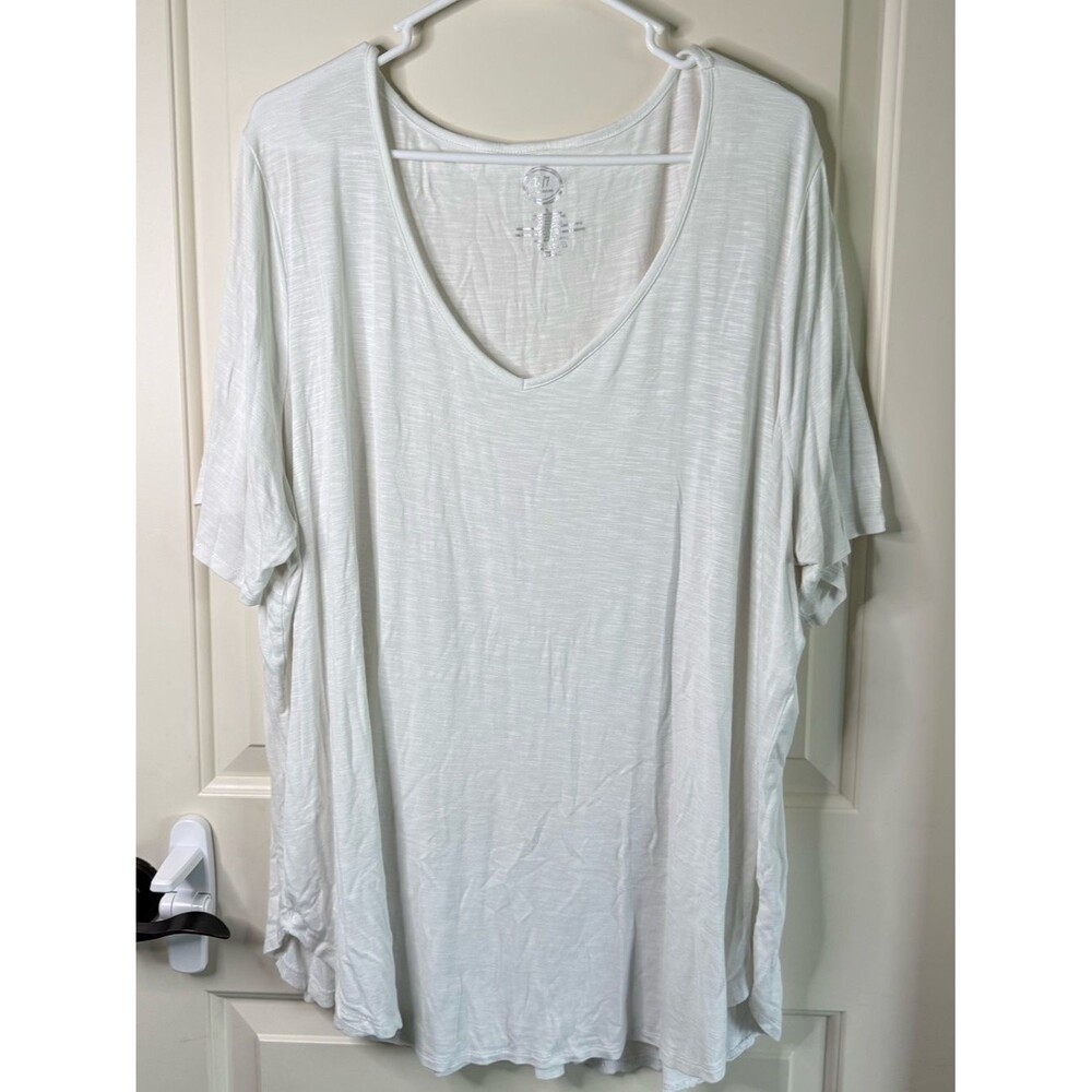 Maurice's 3x 24/7
V-neck t- shirt white